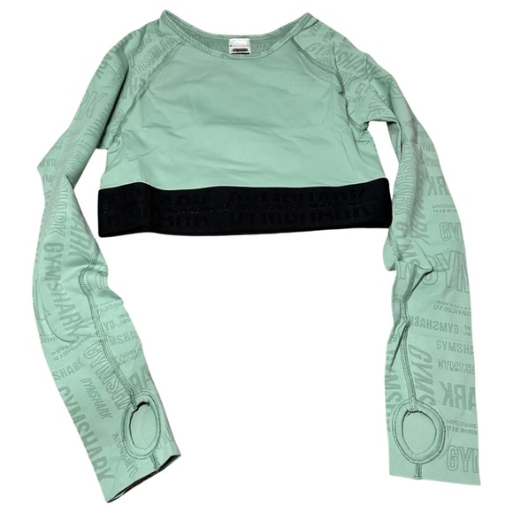 Gymshark VISION LONG SLEEVE CROP TOP - Picture 7 of 11